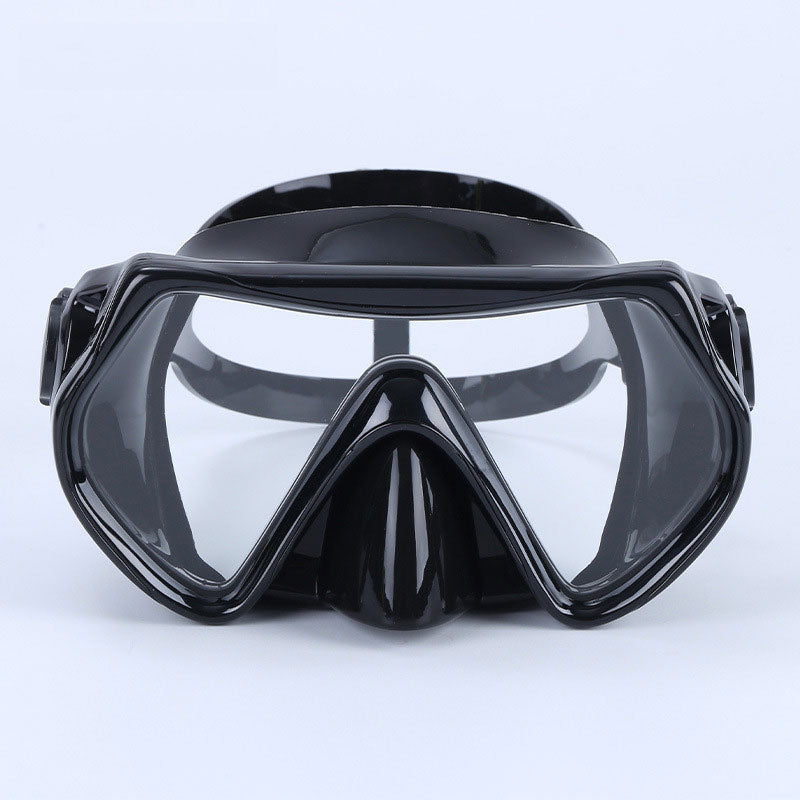 Diving Goggles Hd Translucent Large Frame Super Wide Field Of View Scuba Liquid Silicone Free Diving Goggles
