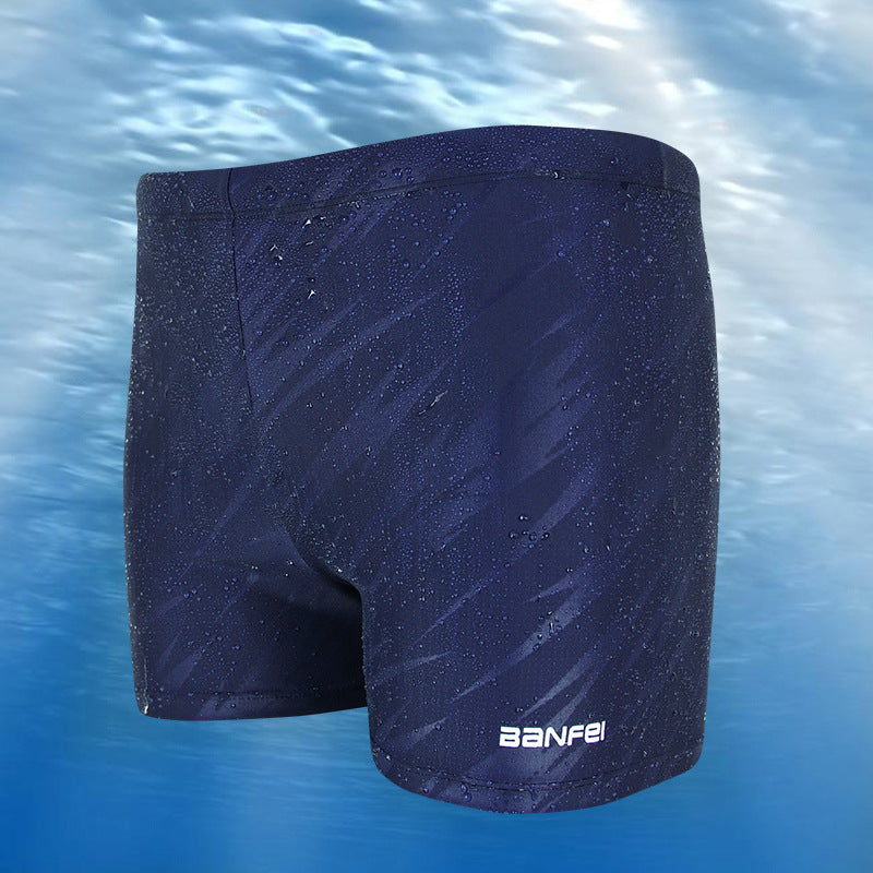 Men's swimming trunks boxer hot spring swimming trunks men's swimsuits.