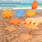 New children's spring outing little yellow duck beach toy set beach play sand digging sand shovel tool beach bucket