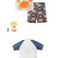 New Boys Swimsuit Octopus Crab Swimwear Owl Boys UPF50 Short Sleeve Toddler Boy Swimming Wear
