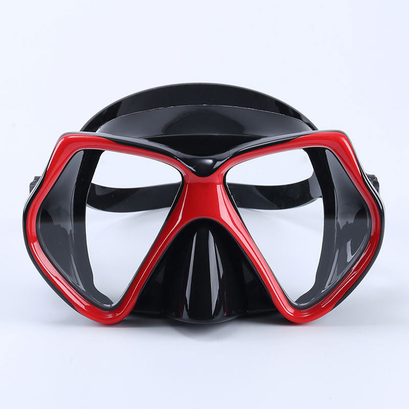 Waterproof And Anti-Fog Free Diving Mask With Large Field Of View High-Definition Light-Transmitting Large Frame Sports Diving Mask