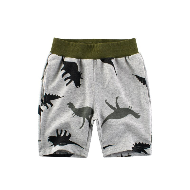 Boys Summer Camouflage Shorts Cotton Trousers Kids Beachwear