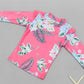 Girl Two Pieces Suit 2-11 Year Children Long Sleeve Skirt Swimsuit