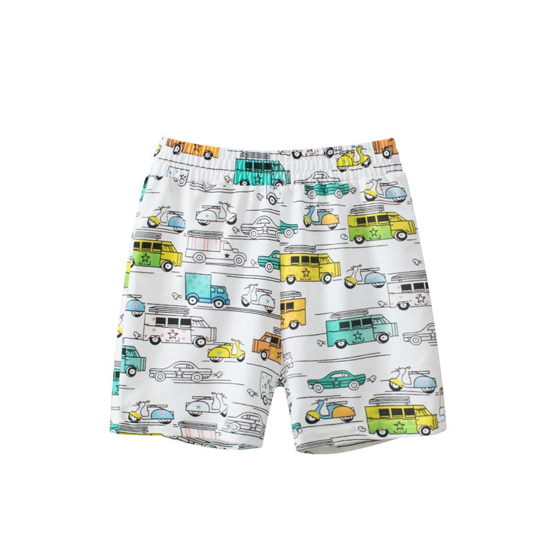 Kids Boys Summer Cotton Casual Shorts Outfit