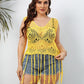 Women Plus size Beach Dress Cover Up Large big Yellow Swimsuit