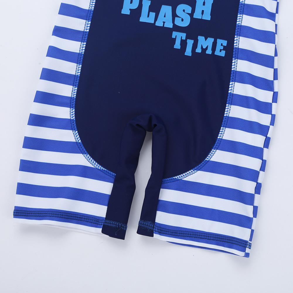 Kids Boys One Piece Swimming Suit with Cap Shark/Whale Printed Swim Bodysuit Swimwear