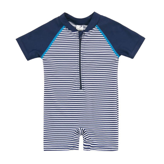 Baby Boys Swimsuit One-Piece Short Sleeve Summer  Swimming  Suit For Boys