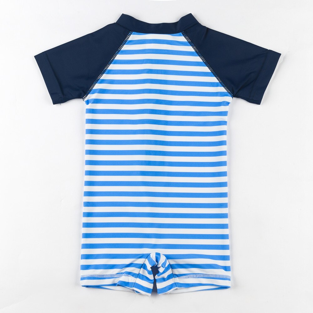 Baby Boys' Swimwear Summer Swimming Suits One-Piece Striped  Beachwear Sun Protection Infant Swimsuit