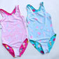 Girls Swimwear Bathing Suits Ice Cream Print Kids Swimsuit One Piece Girl Swimsuit Monokini Cute Children One Piece Beachwear
