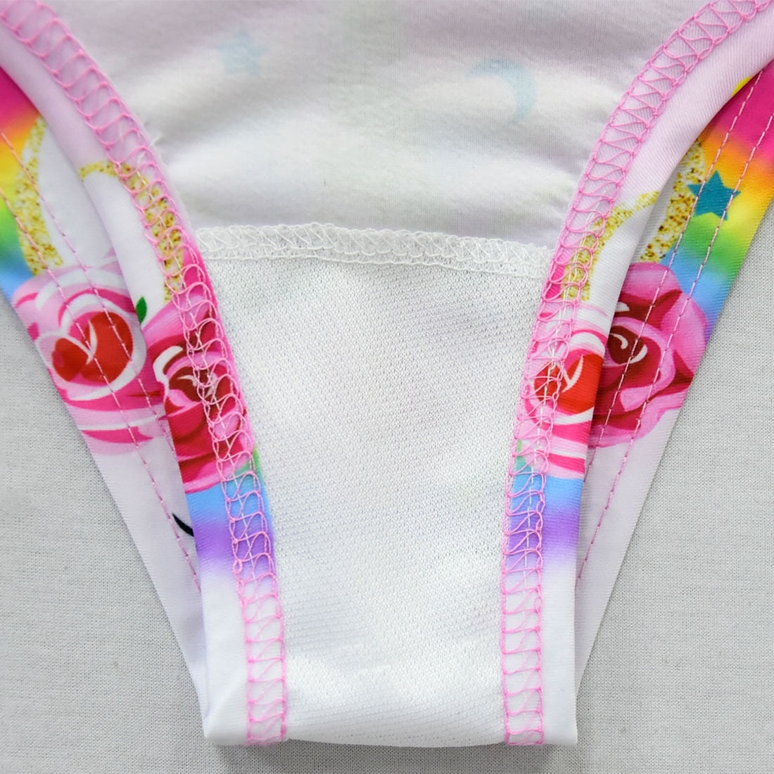Girls Lovely Unicorn Bikini Suits Summer Beach Wear Swimsuit For Girls