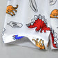 Dinosaur Summer Beachwear Cartoon Printed Shorts For Boys