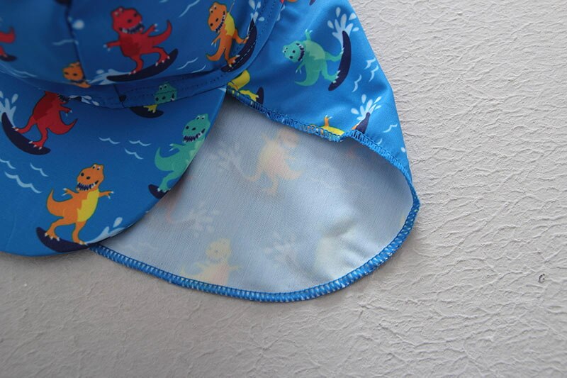 Kids Boys Dinosaur Pattern One Piece Swimwear