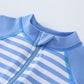 Baby Boys' Summer  Swimming Suits One-piece Short Sleeves Kids' Beachwear