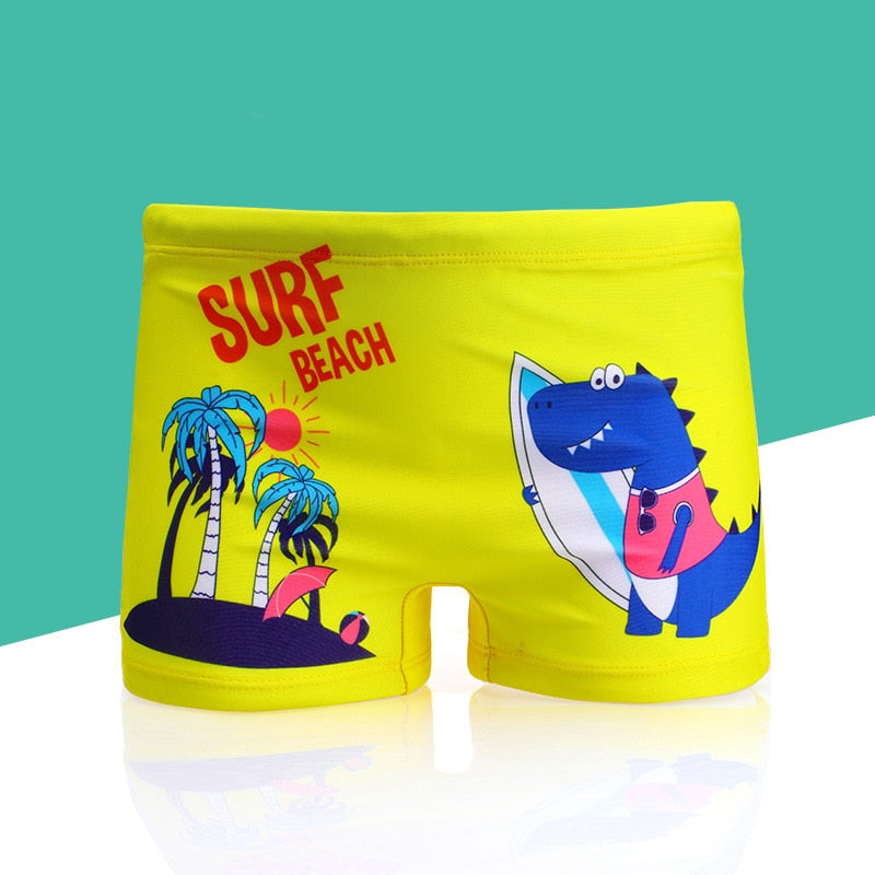 Kids  Boys Print Swimwear Baby Boys Swimming Trunks Set Beach Short for Toddler Boys