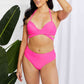 Women's Marina West Swim Summer Splash Halter Bikini Set in Pink