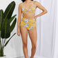 Women's Marina West Swim Take A Dip Twist High-Rise Bikini in Mustard
