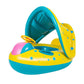 water gun airplane seat children's swimming ring playing in the water cute cartoon baby sitting ring inflatable swimming ring