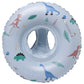 Mermaid seat children's cute swimming ring baby inflatable thickened anti-rollover swimming ring