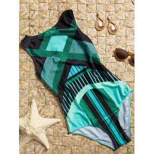 Jhon Peters  Women Comfort Printed Pattern One Piece Swimwear-JPSWSC8216