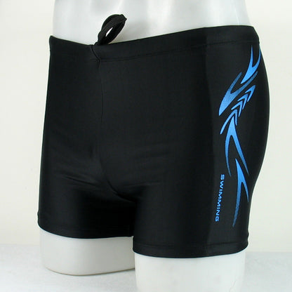 Men's boxer swimming trunks men's swimwear fashion printed pattern boxer swimming trunks