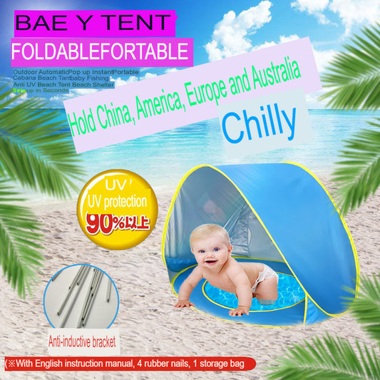 children's baby baby beach beach tent sunshade splash tent