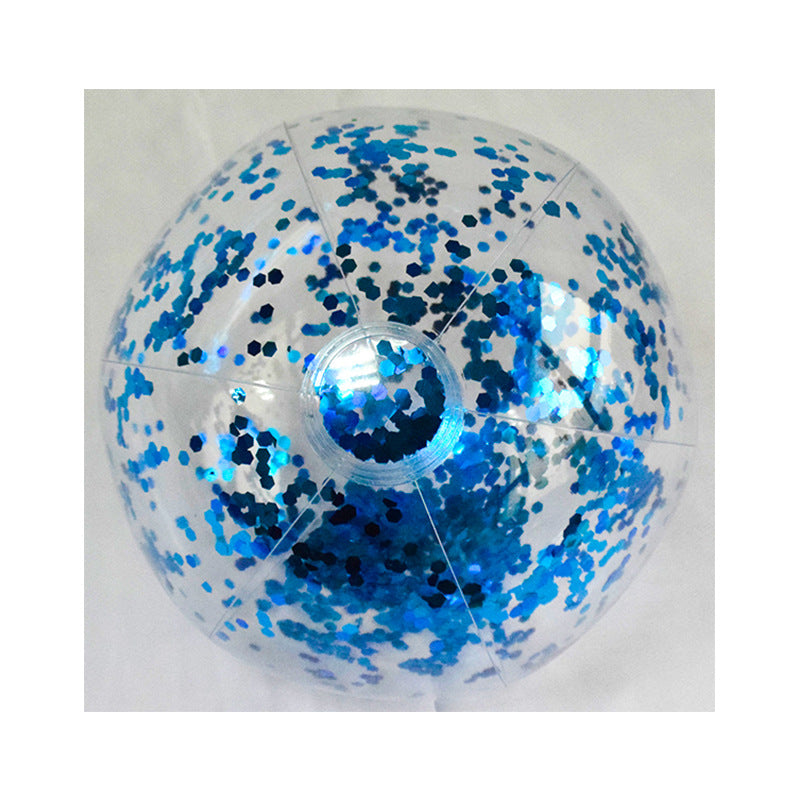 inflatable sequin beach ball flash ball water toy party props beach ball