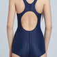 Women Waterproof Slim Fit Round Neck One Piece Swimwear - WSW96723