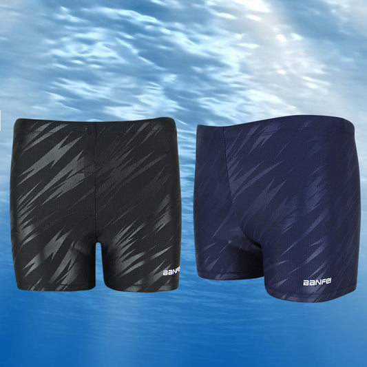 Men's swimming trunks boxer hot spring swimming trunks men's swimsuits.