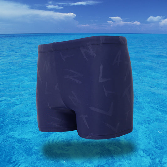 new anti-splash horizontal angle swimming trunks/men's swimming trunks boxer hot spring swimming trunks men's swimsuit