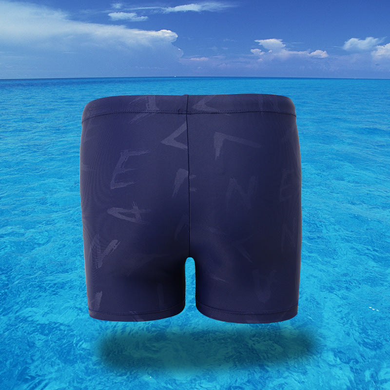 new anti-splash horizontal angle swimming trunks/men's swimming trunks boxer hot spring swimming trunks men's swimsuit
