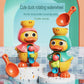 Baby bathroom bath and water toys cartoon animal bathing and turning water wheel toys