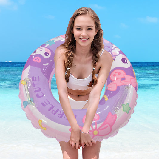New Ultraman Swimming Ring Thickened Cute Cartoon Children's Swimming Ring Spot Wholesale Lifebuoy Portable Ring