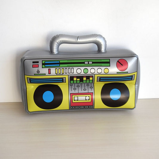 inflatable radio toy PVC inflatable musical instrument party thickened children's toy event props