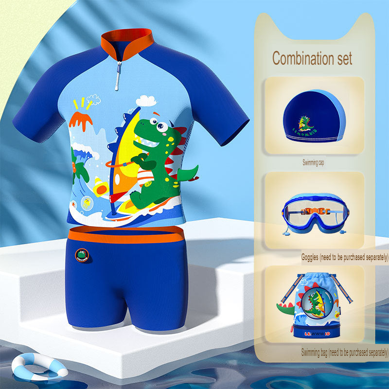 baby summer swimsuit for boys children's sun protection split swimsuit and swimming trunks