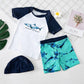 Baby Swimsuit Long Sleeves Boys Swimwear UPF50 UV Protection Summer Swimming Wear