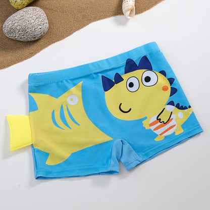 Kids Boys Cartoon Swimming Trunks  Beach Printed Swimming Shorts