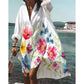 Womens Beachear Oversized Swimwear  Beach Cover Up  swimwe Dresses