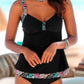 Summer Swimwear for Women Tankini Swimsuit Vintage Push Up Bathing Suit