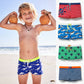 Boys Swimming Trunks Swim Shorts Skull Stars Striped Summer Beachwear