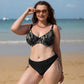 Women Bikinis Set Push Up Plus Size Underwired High Waist Swimwear