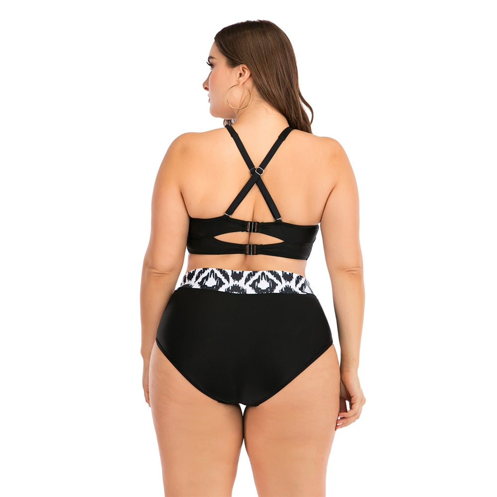 Women Two Piece Plus Size Push Up Bikini Sets Swimwear