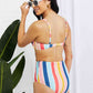 Women's Marina West Swim Take A Dip Twist High-Rise Bikini in Stripe