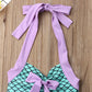 Baby Girls Swimwear 2pcs Bathing Suit Summer Beachwear