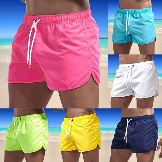 Men's Summer Shorts Beachwear Swim Trunks Swimwear