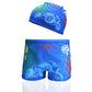 Kids Cartoon Printed Swimwear Baby Boy Swim Trunk Beach Shorts