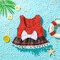 Baby Girls Swimwear Sleeveless U Neck Tassel Bow Tops + Shorts Kids Summer Beachwear