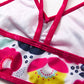 3-10Y Kids Child Little Girls Bikini Swimsuits 2-Pieces Tankini Bathing Suits Rashguard Set