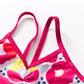 3-10Y Kids Child Little Girls Bikini Swimsuits 2-Pieces Tankini Bathing Suits Rashguard Set