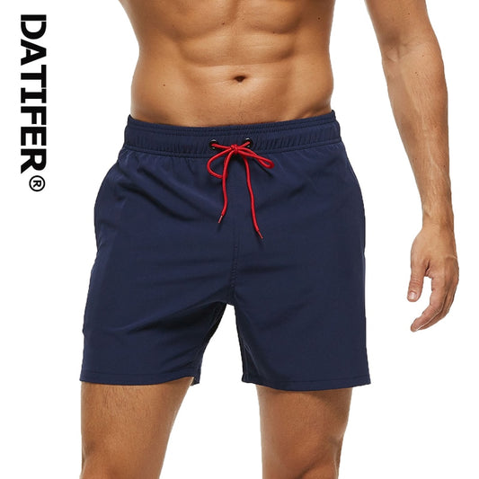 Men's Quick-Drying Beachwear Plus Size Printed Swimsuit