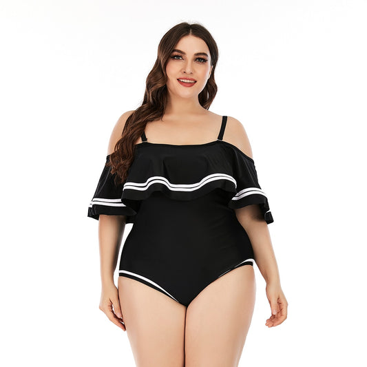 Women Plus size Swimsuit One Piece Swimwear